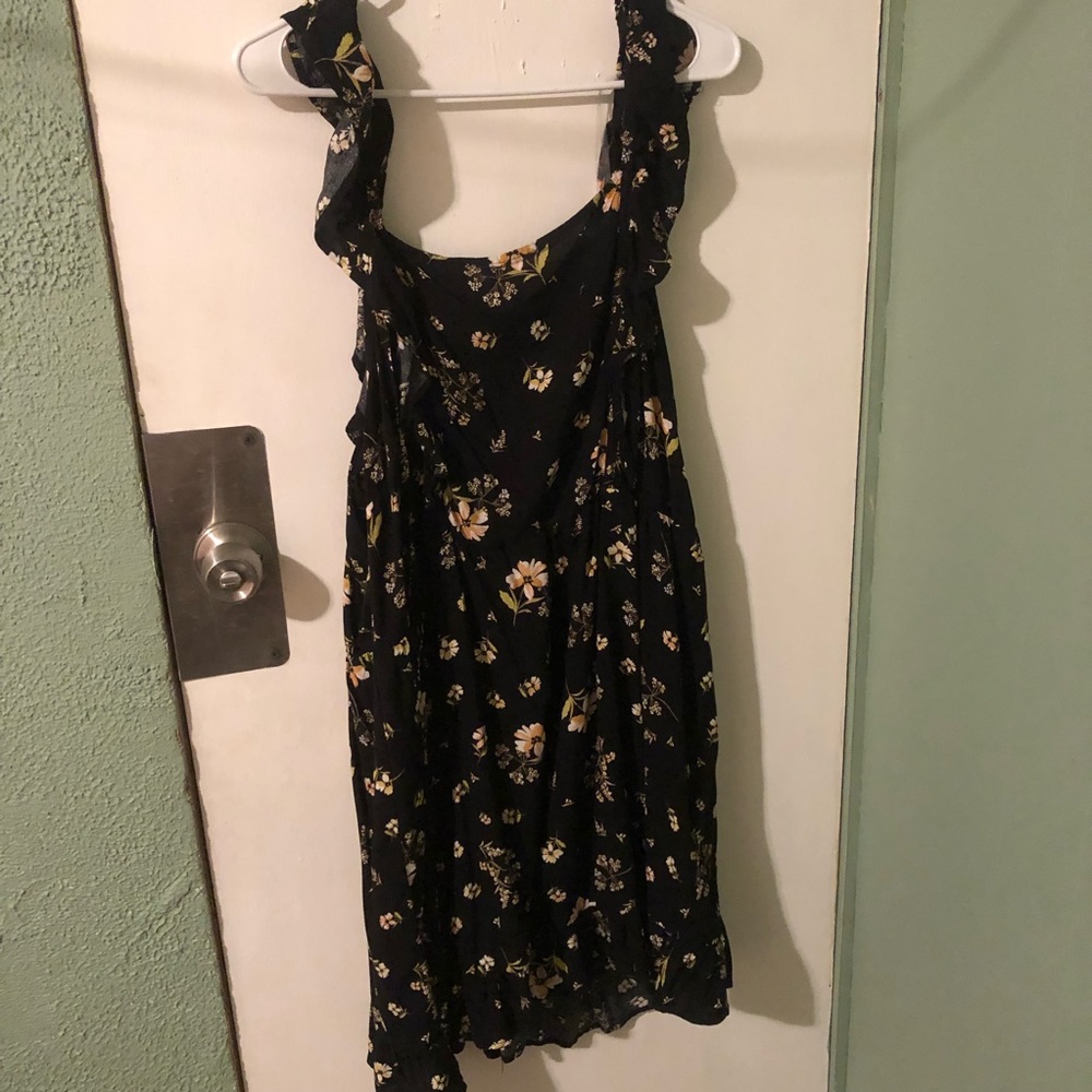 Wild fable black floral sundress size 2x